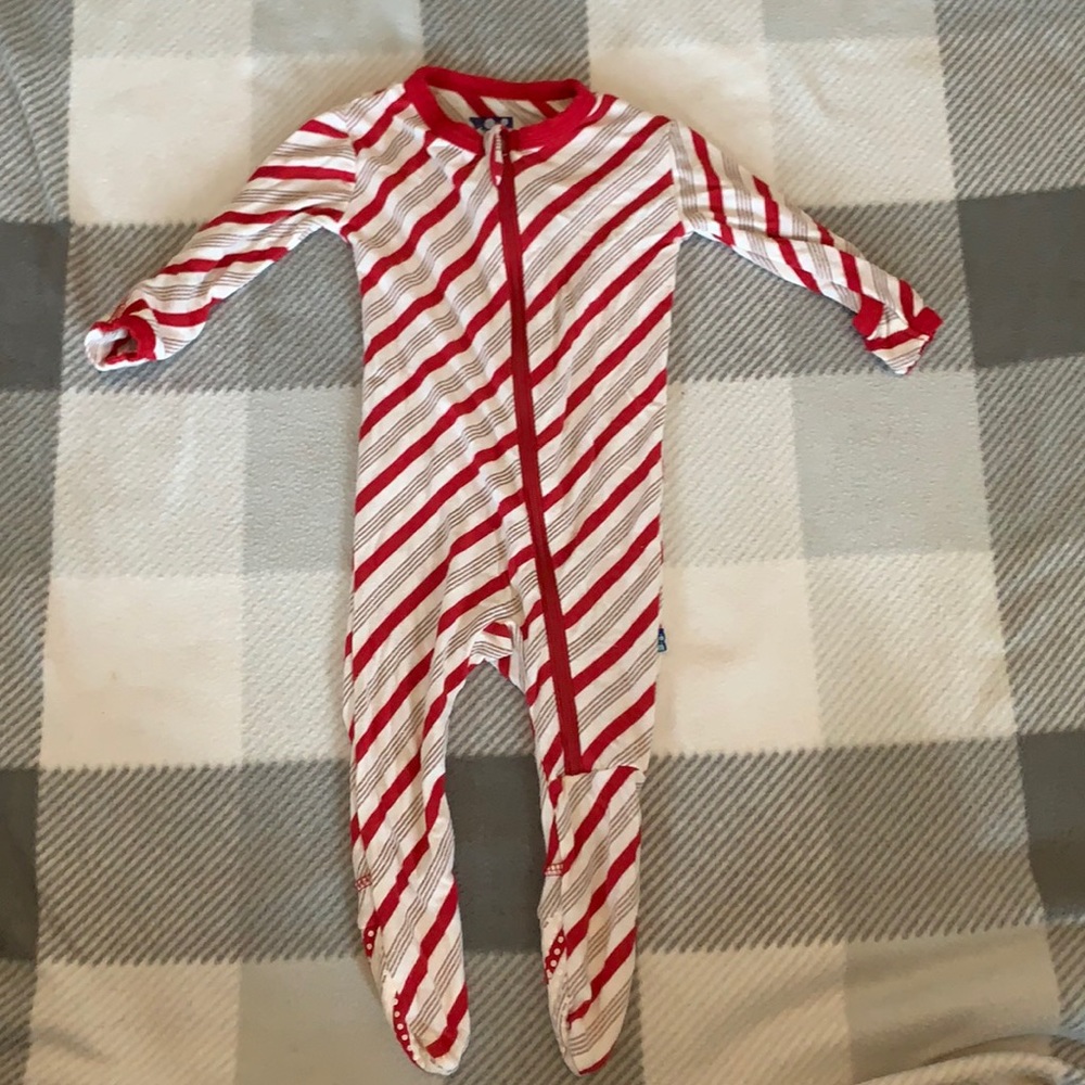 Kickee Pants Candy Cane Stripe